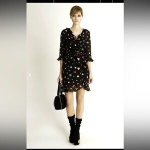 Moschino Cheap & Chic Pre-Fall 2012 Hearts Dress, size 12